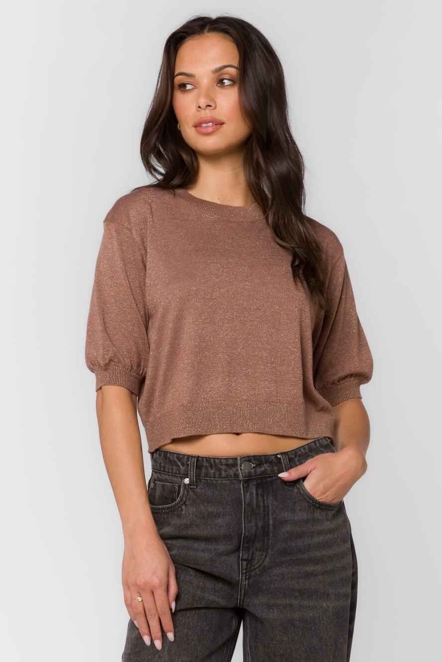 Fendy Short sleeve Crop